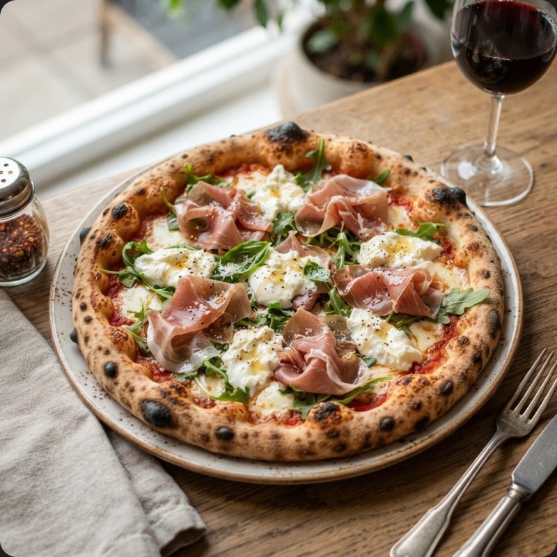 Prosciutto & Honey Pizza